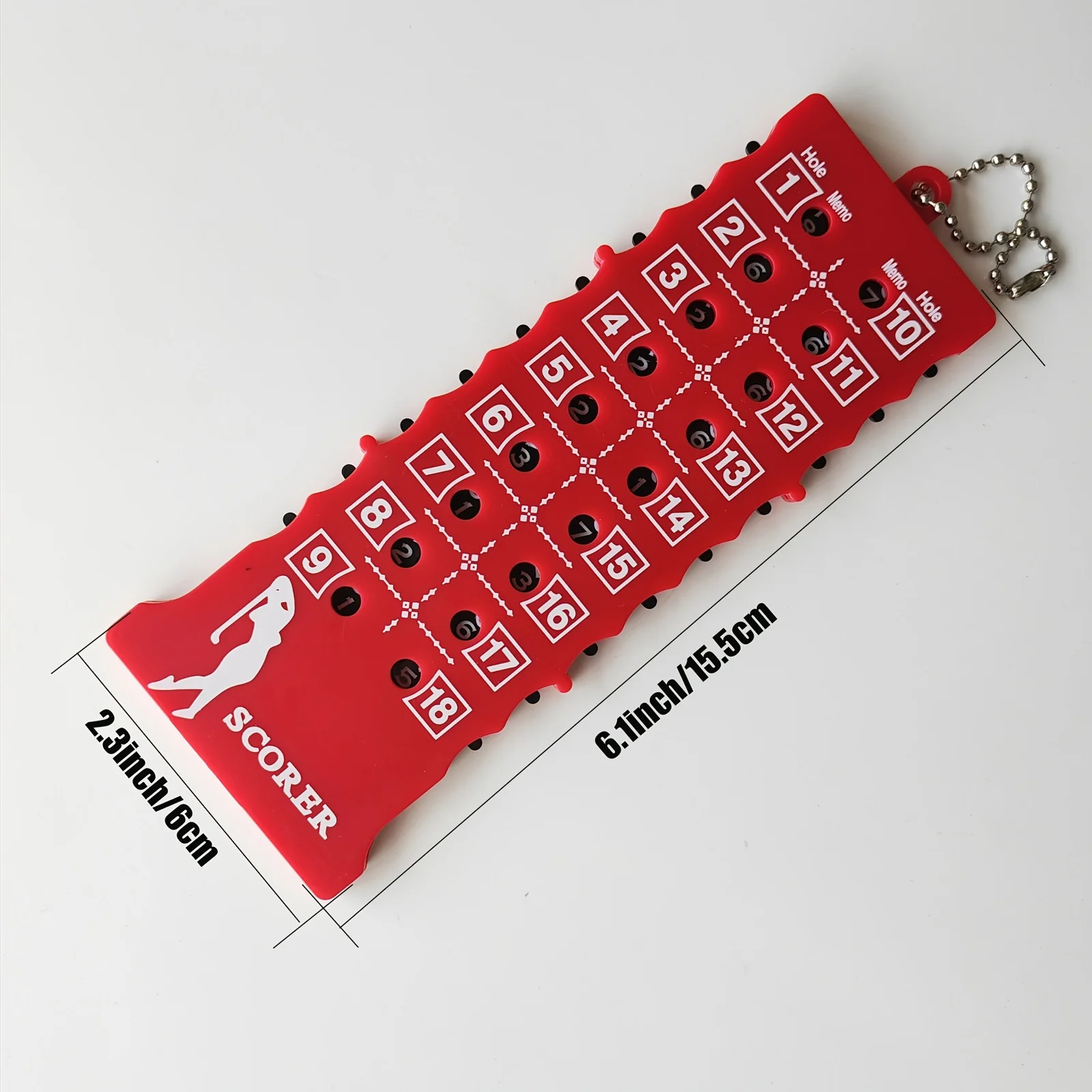 1Pc 18 Hole Golf Score Counter Scoreboard Training Practice Competition Accessory Golf Training Aid