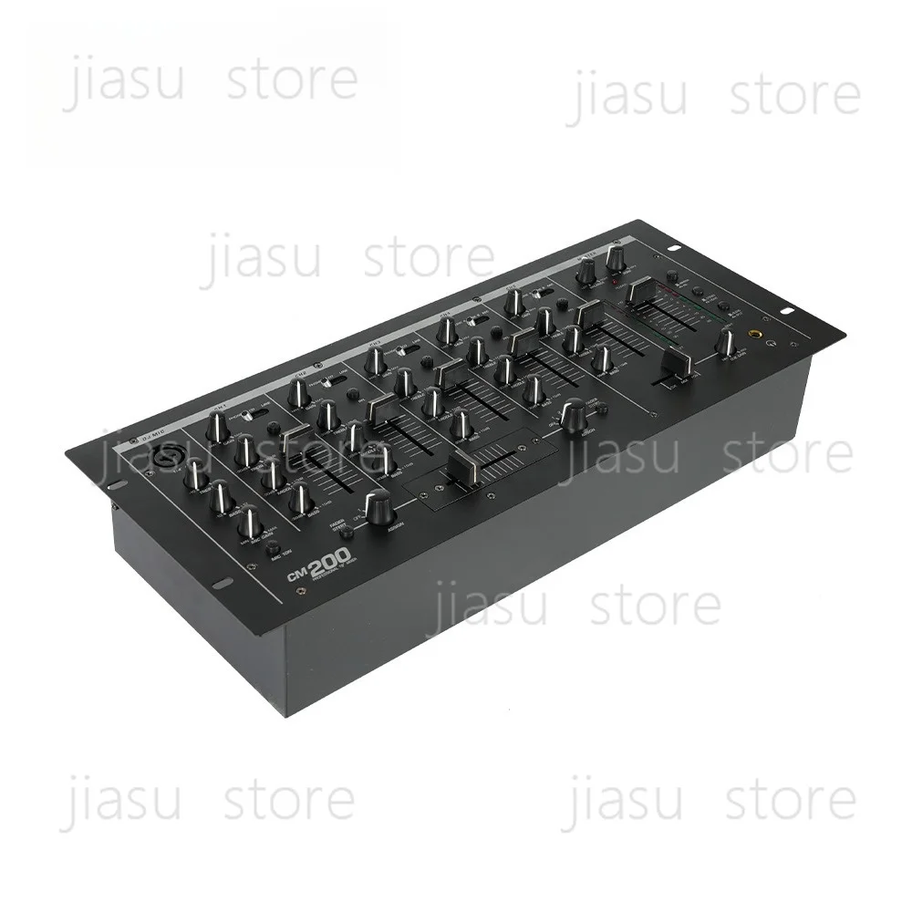 Multi‑Channel Professional DJ Mixer CM200 Sound Mixing Console Audio Controller for Stage Party Bar DJ Work