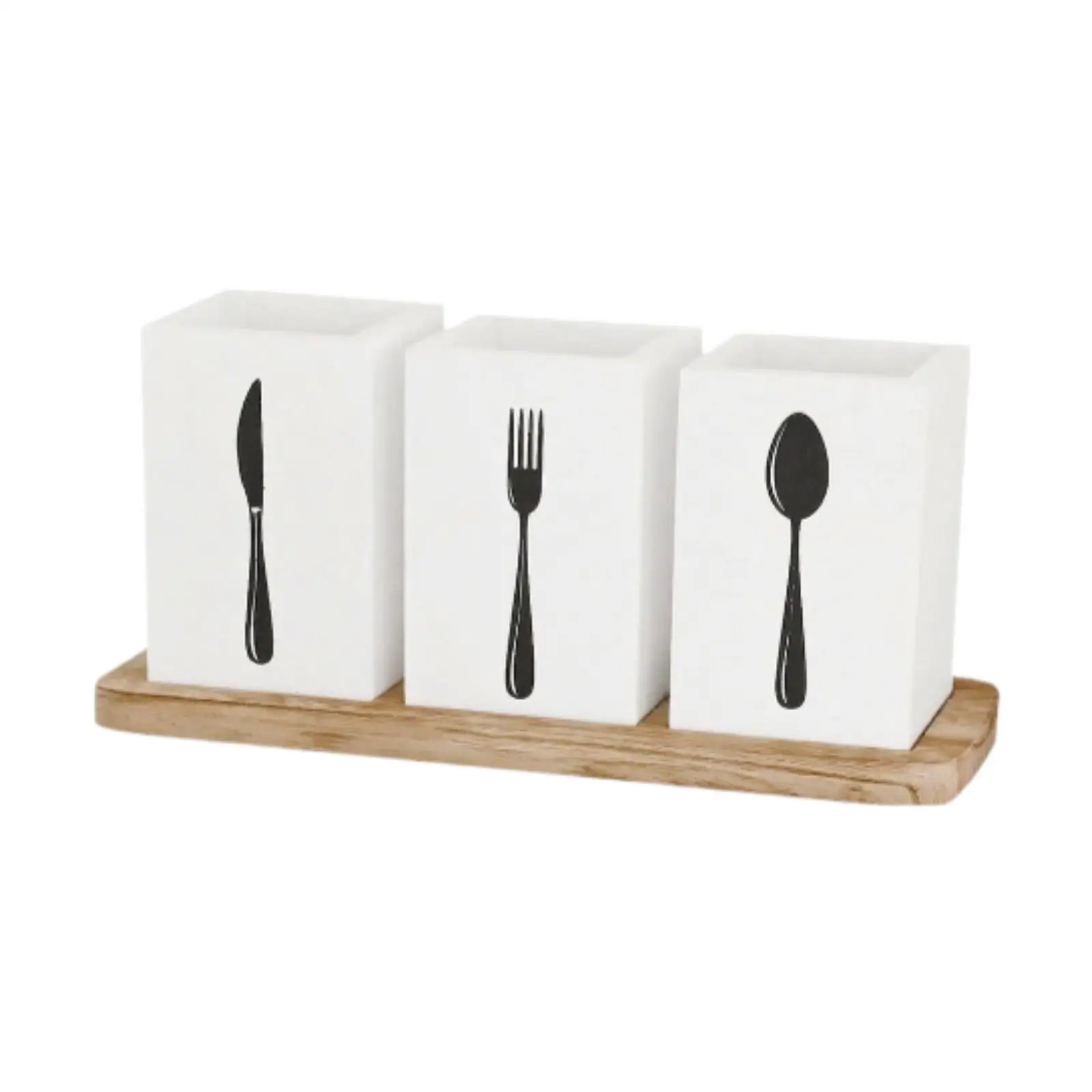 

Держатель для кухонной утвари, декоративная организация с 4 отделениями, держатель для столовых приборов для приготовления пищи, ресторана, вечеринки, столовой, кафе