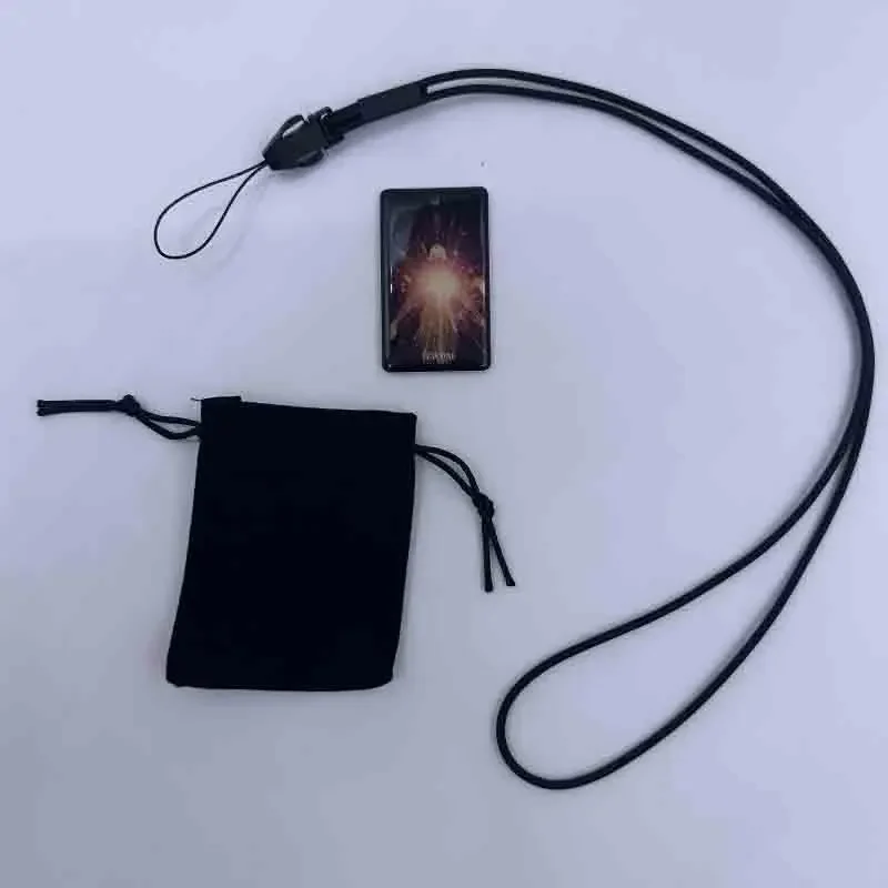 Aibaotong-terahertz card with silicone cable, power card with chip, purple color, starry, new version Me, 9.0