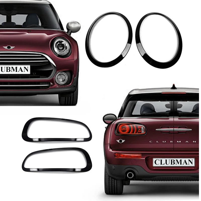 Car Eyebrow Headlight Taillight Frame Rear Lamp Ring Cover Case Loop Stickers For Coope r J C W F 54 Club Accessories