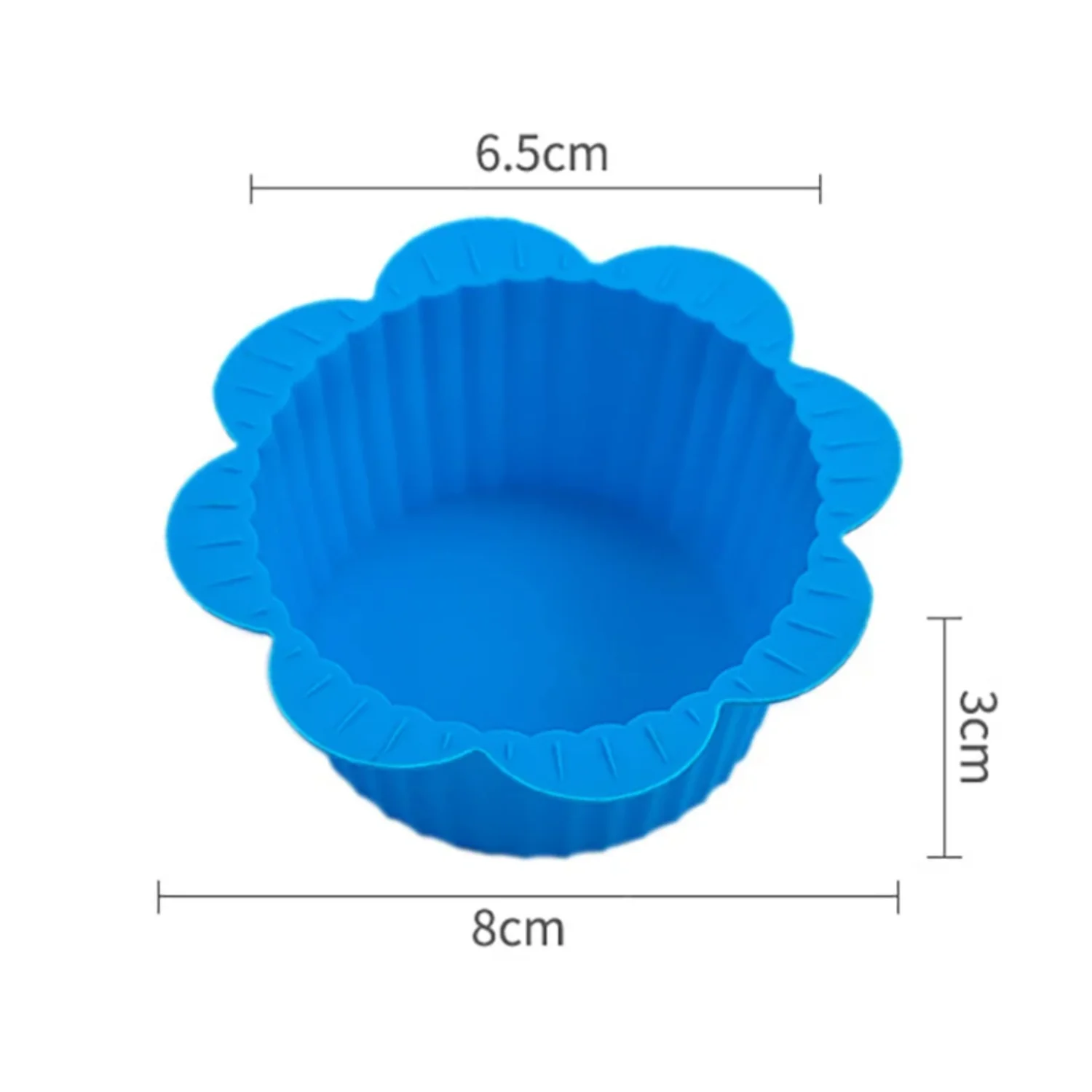 Sun Flower Cup Shape Silicon Cake Baking Molds Muffin Cupcake Chocolate Making Tool   Kitchen Bakeware