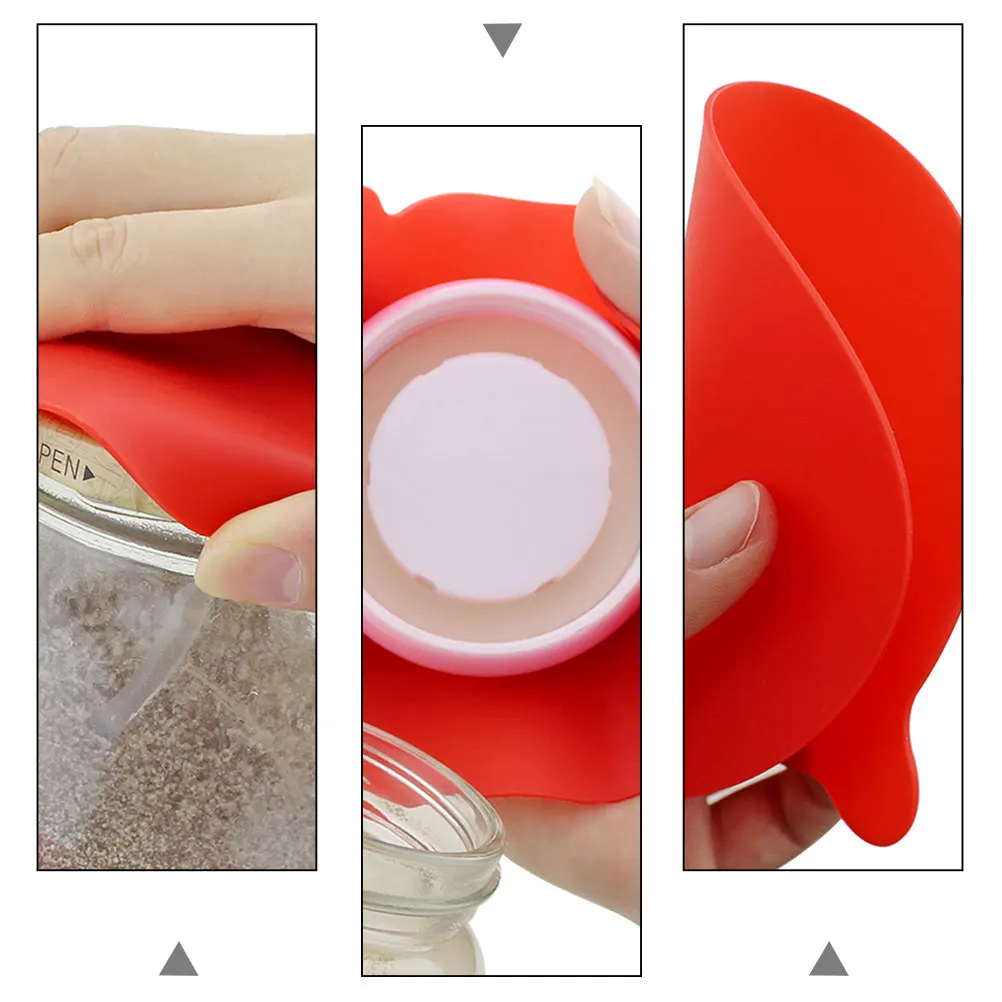 

2 pcs Silicone Dining Table Pad Heat Resistant Non Slip Insulation Mat Reusable Cup Coaster Jar Gripper Kitchen