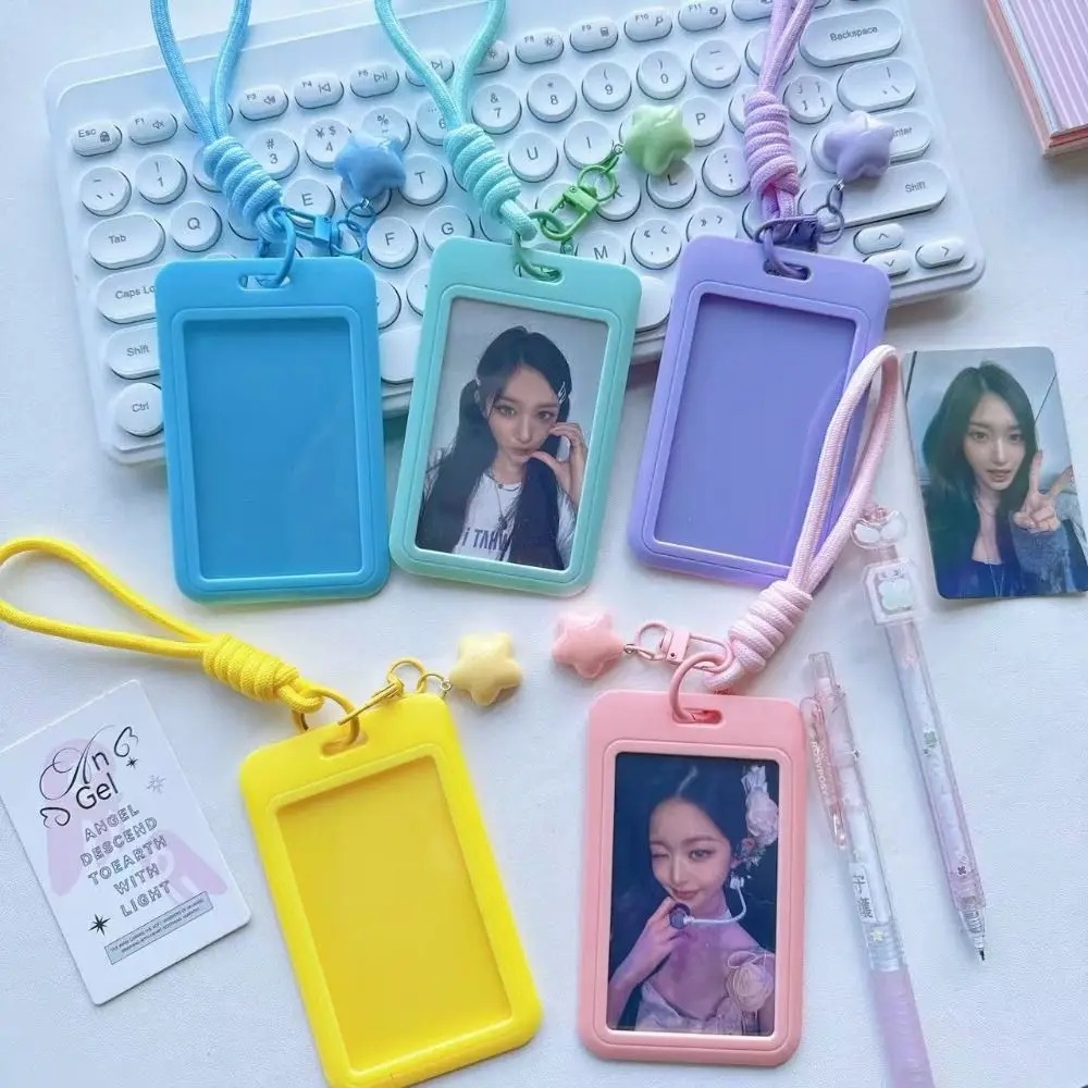 Women Men Business Card Holder Cartoon Cute Credit Card Holders Bank ID Holders Badge Child Bus Card Cover Case