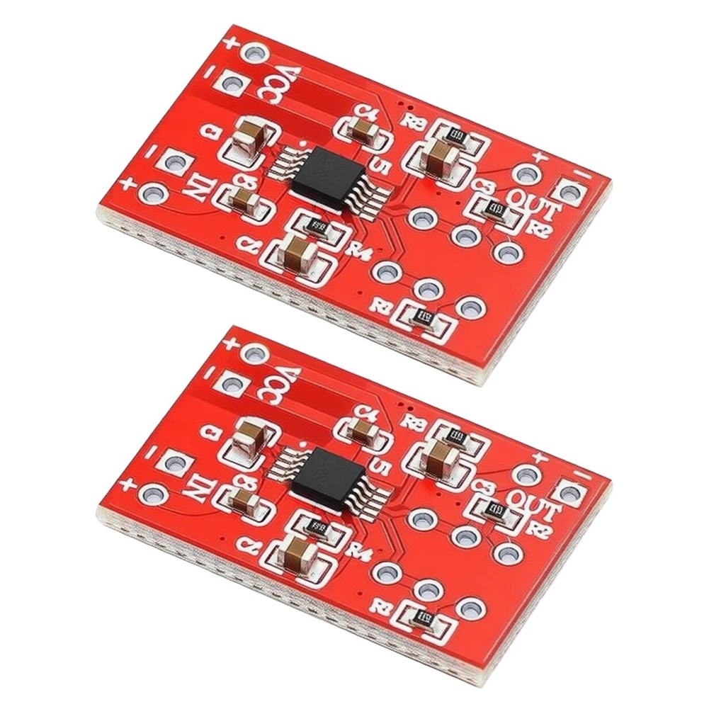 2pcs SSM2167 Mic Preamp Board for Audio Enthusiasts Built-in Gain Control Compression and Noise Gate Functionality
