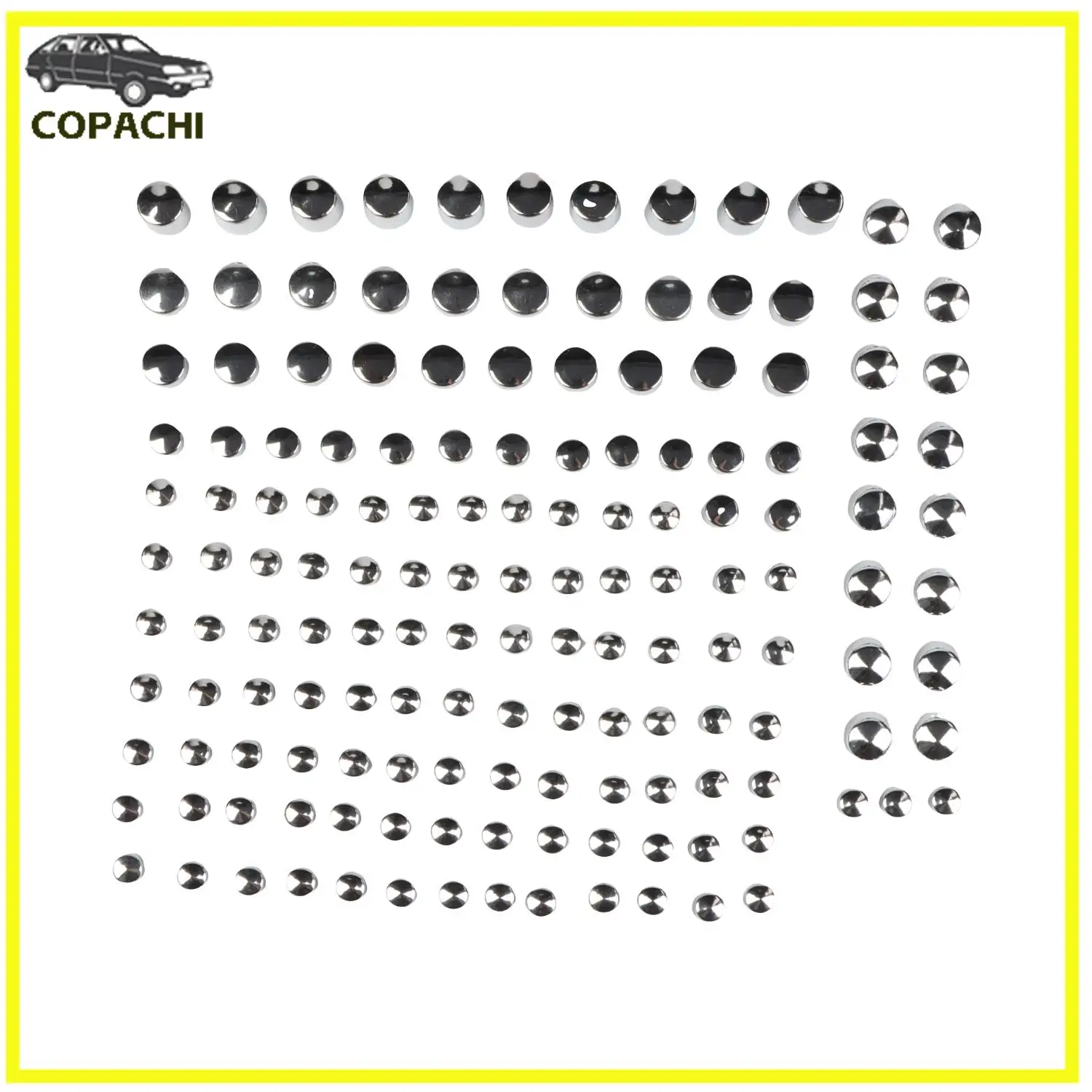 120pcs Car Engine Bolt Cover for 1984-1999 Harley Evolution 1999-2017 Twin Cam Engine Screw Bolt Cover Caps Accesorios Parts