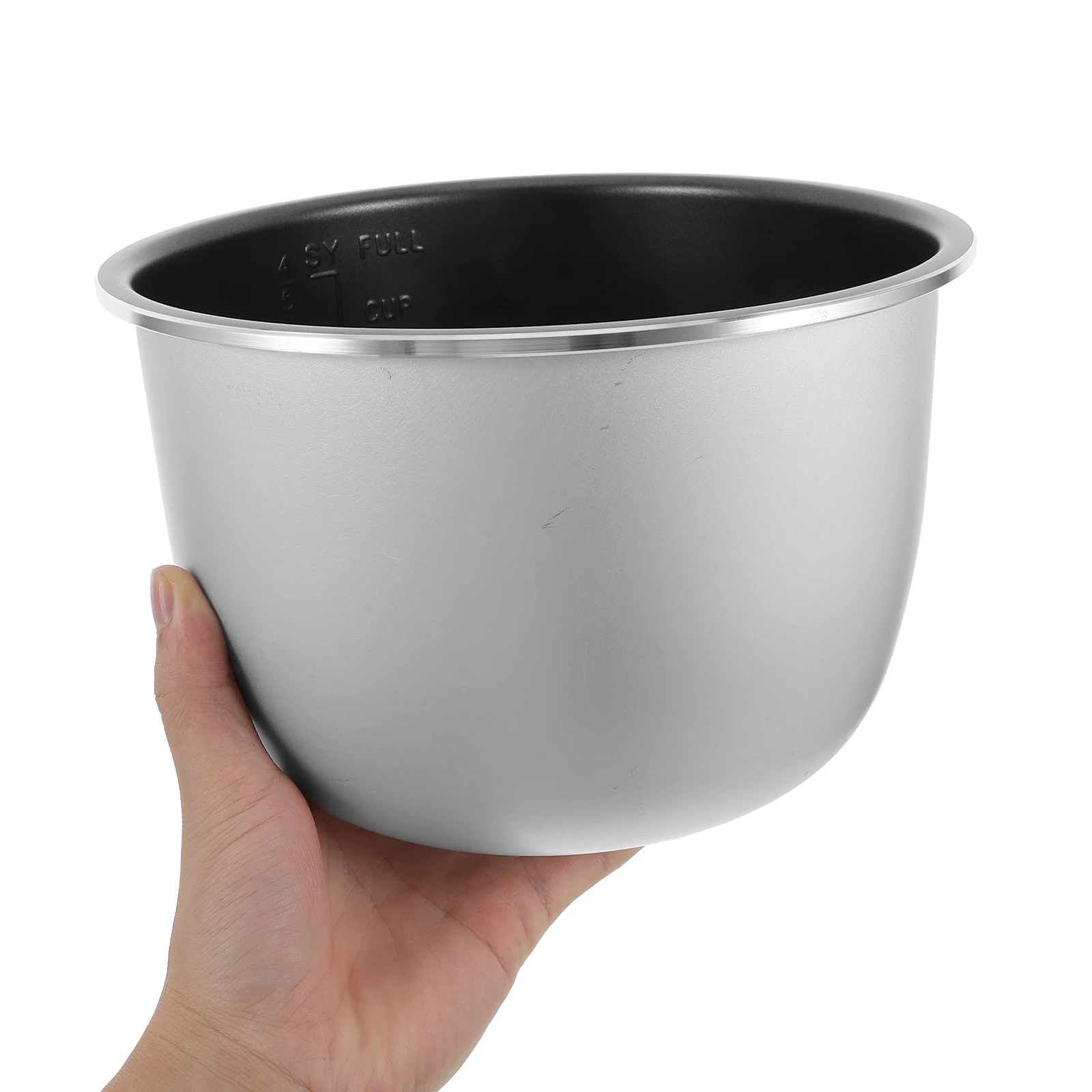 2L/4L Nonstick Electric Pressure Cooker Inner Pot Aluminum Alloy Rice Cooker Liner For Steaming Boiling Cooking Easy To Clean