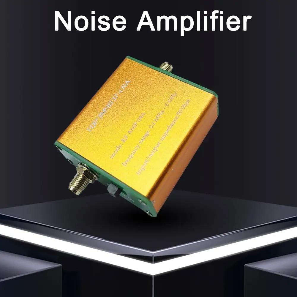 

0.1MHz‑6GHz High Gain LNA RF Power Preamplifier Full Band Low Noise 20dB RF Amplifier Wide Frequency Range For Shortwave FM J5E5