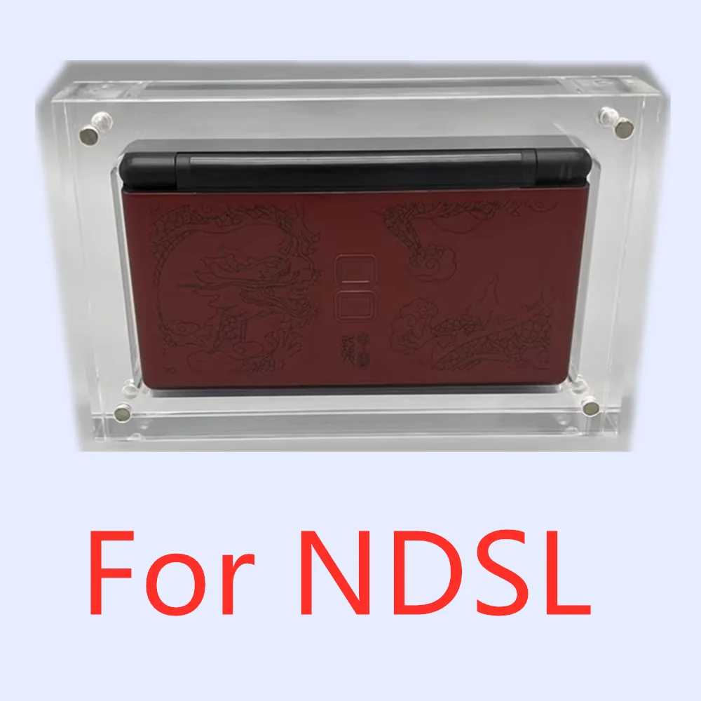 High Quality Ultra High Definition Acrylic Collection Display Protective Box for Nintendo DS Lite/NDSL Clear Boxes