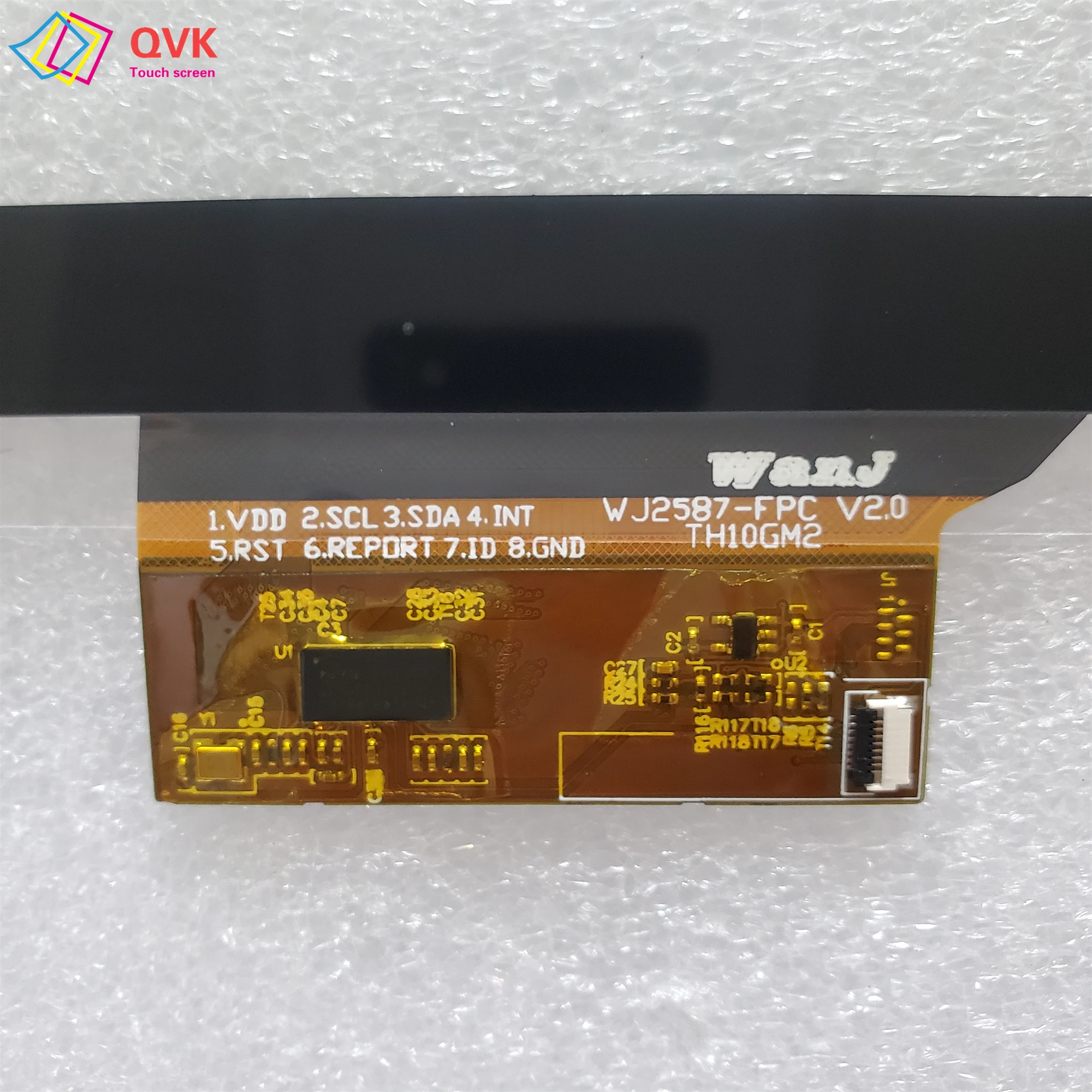 New 10.1 Inch touch screen for ECS ELITEGROUP TH10GM2 Capacitive touch screen panel sensor digitizer WJ2587-FPC V2.0