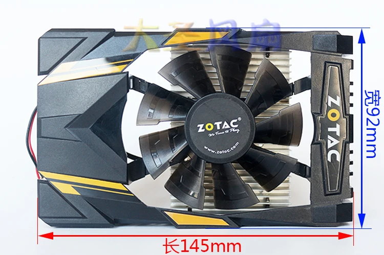 The Cooler for Zotac GT720-1GD5 GT730-1GD5 Graphic Video Card Pith 23*41