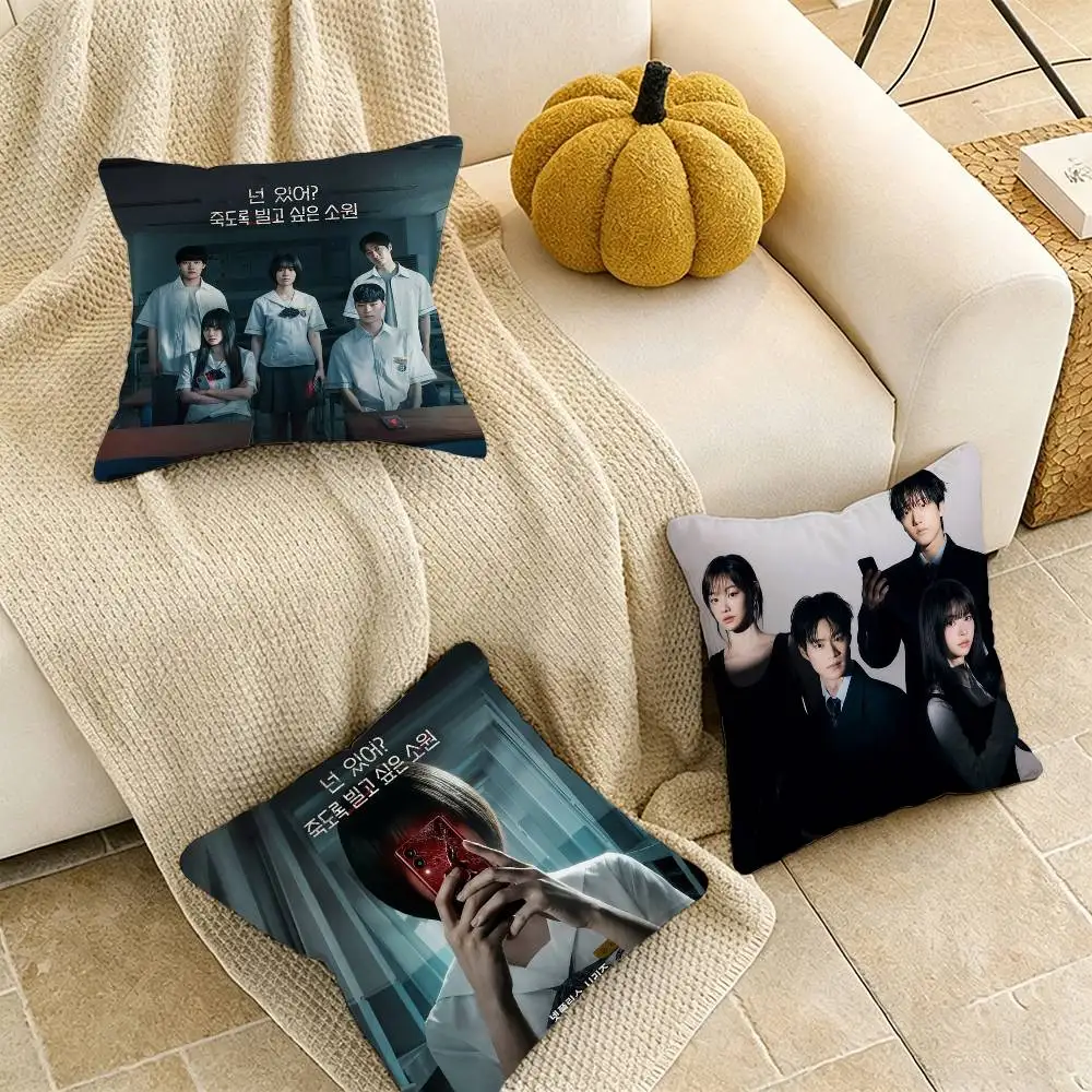 

Kdrama if wishes could kill Pillow Case Pattern Printed Pillowcase For Living Room Sofa Cushion Cover