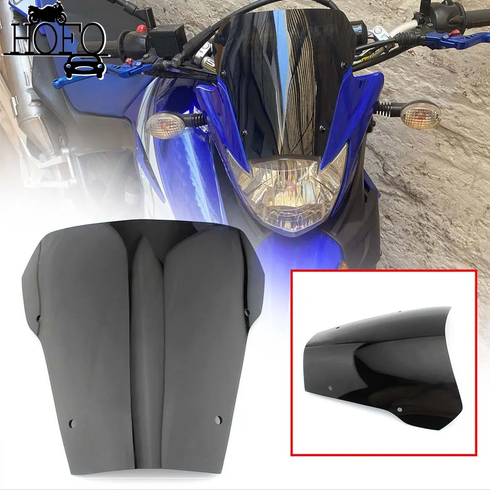 

Motorcycle High Quality Front Windshield Windscreen Wind Shield Screen Deflectors For Yamaha XT660 R 2004 -2016 ABS Plastic