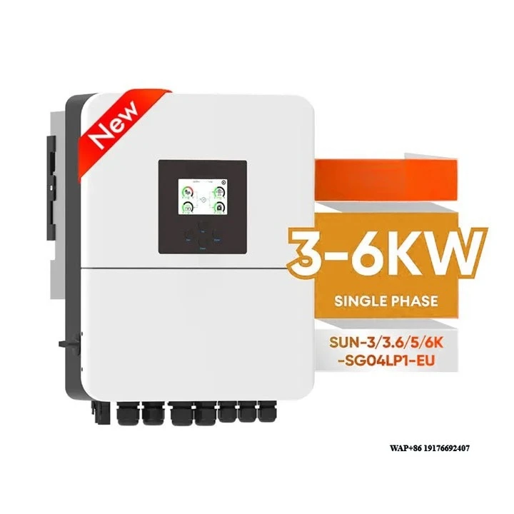 

In Stock SUN-3/5/6K-SG04LP1-EU-SM2 Single Phase 3KW 5KW 6KW Hybrid Inverter for Sale