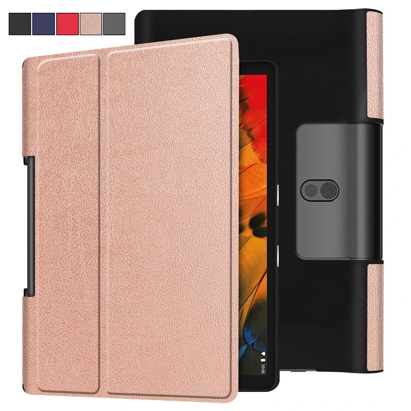 Coque For Lenovo Yoga Smart Tab Case YT-X705F PU Leather Stand Flip Cover For Lenovo Yoga Smart Tab 10 1 Case Funda YT X705F