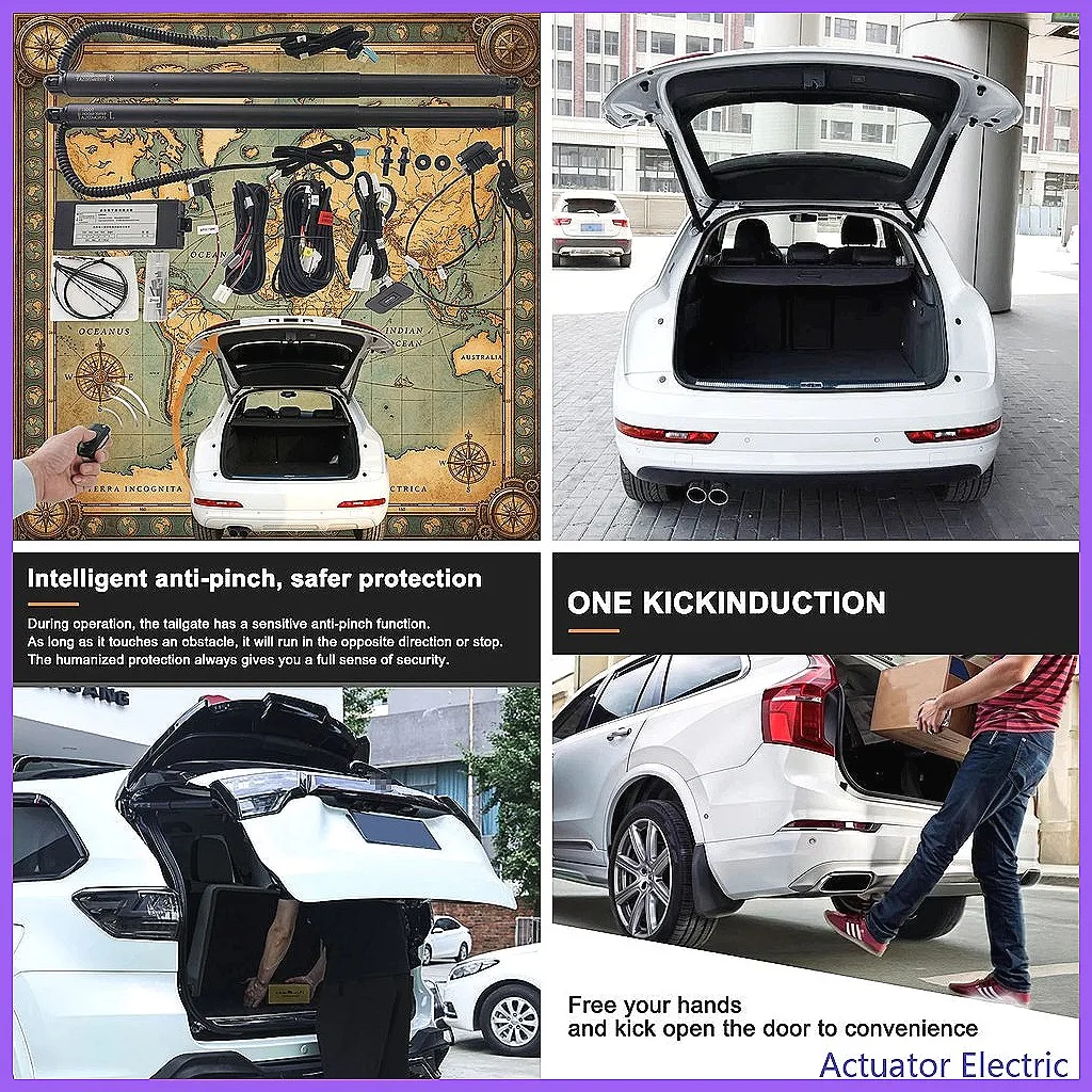 

Electric Tailgate Lift for Audi Q3 2013-2016, Anti-Pinch Waterproof Power Liftgate with Height Memory Suction Lock