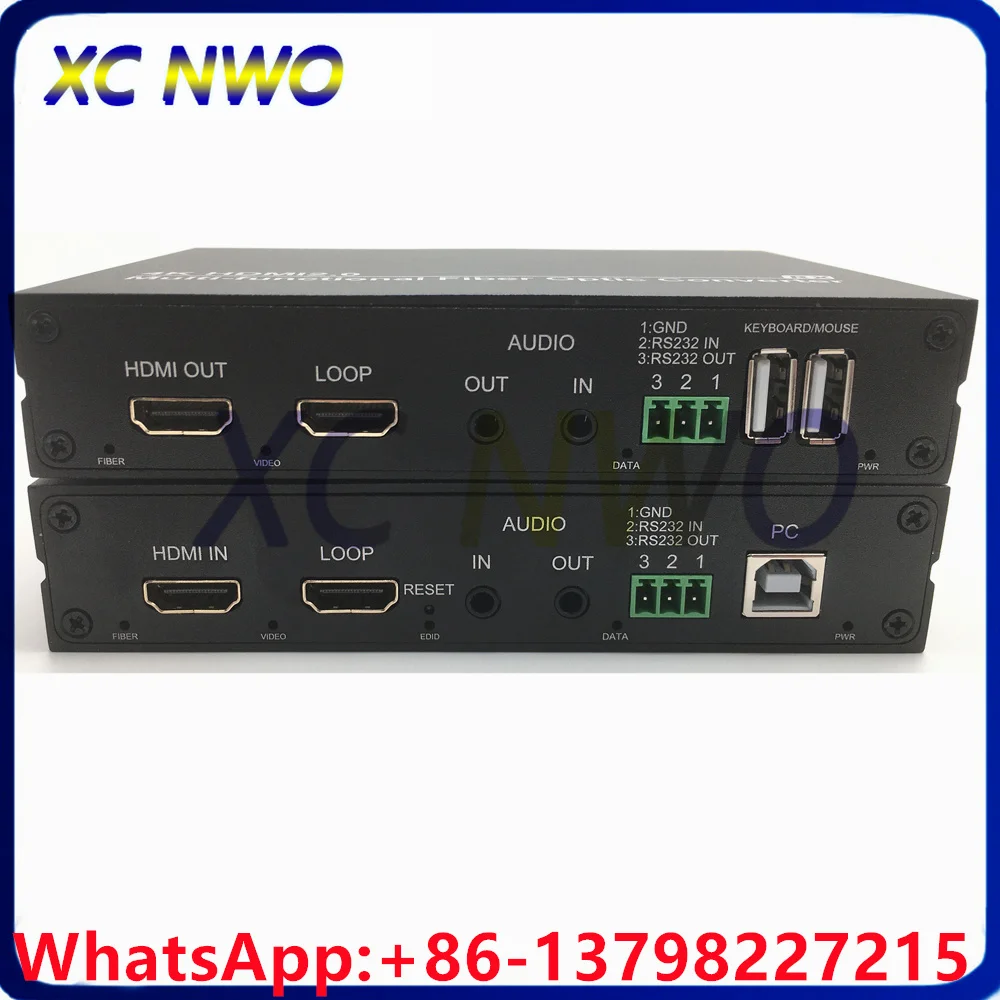 1Ch 4K 60hz HDMI video with local loop out and 1ch bidirectional 3.5mm audio and 1ch bidirectional RS232 data and 1ch KVM