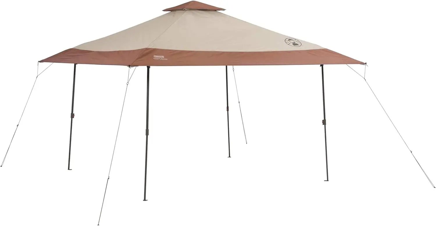 Back Home Pop-Up Canopy Tent, 13x13ft Portable Shade Shelter Sets Up in 3 Minutes with UPF 50+ Sun Protection