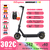 JUICEASE MAX4 PRO Adult Electric Scooter ESMAX Peak 1000W Motor Max Range 45KM 10” Tires 35KM/h Smart App Foldable EScooter