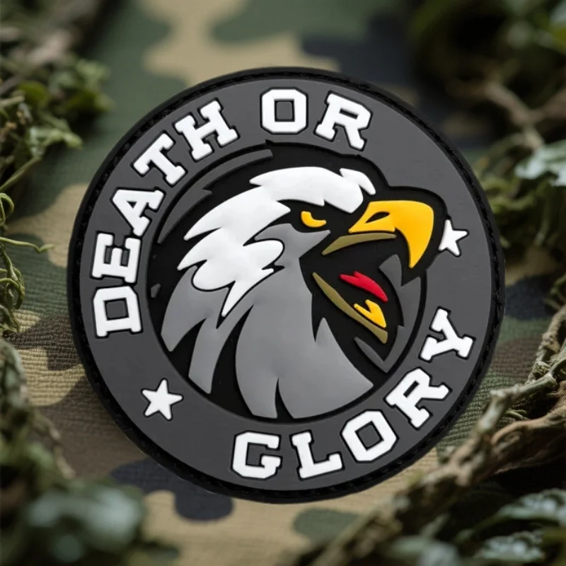Военная тактическая нашивка Glory Eagles, 3D нашивка из ПВХ на одежде, значок морале, нашивки с крючками и петлями, наклейки на рюкзак, армейская повязка на руку