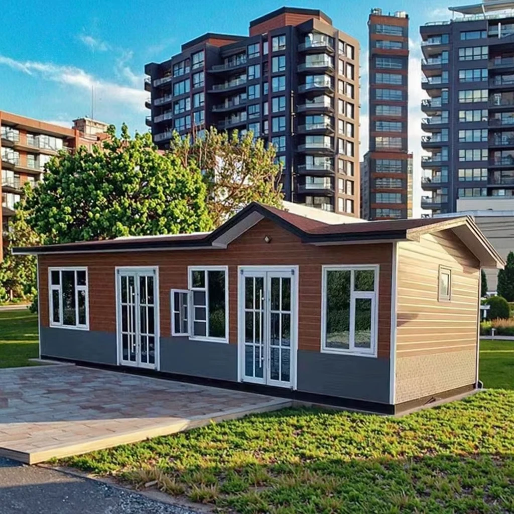 Prefab Huizen Moderne Mobiele Flat Pack Geprefabriceerde Modulaire Container Huisvilla's