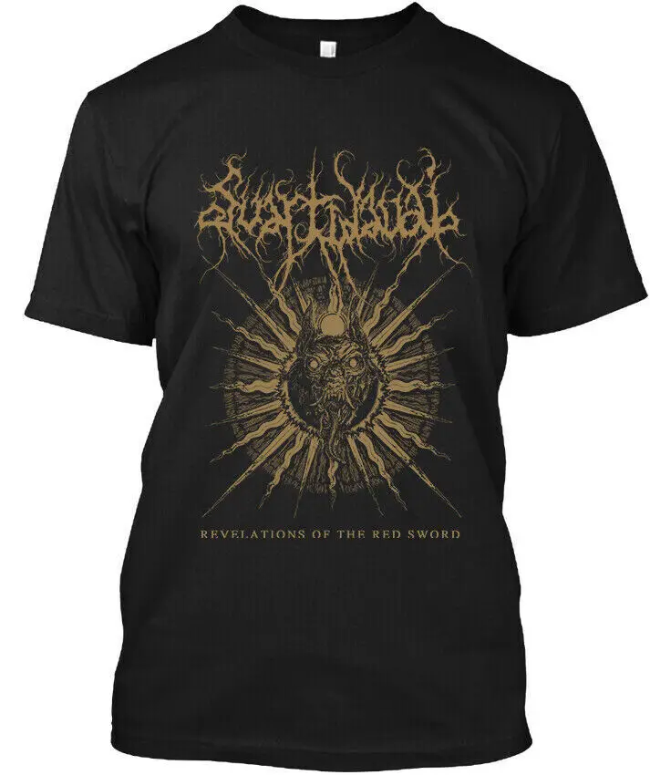 ! Svartidauði Revelations of the Red Sword Iceland Black Music T-Shirt S-4XL  High Quality 100%Cotton Short Sleeve