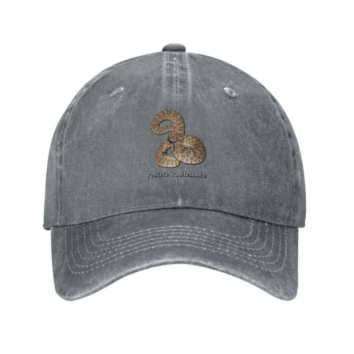 

Prairie Rattlesnake Baseball Cap Mountaineering party Hat Sunhat Sunscreen Golf Wear Men Women's