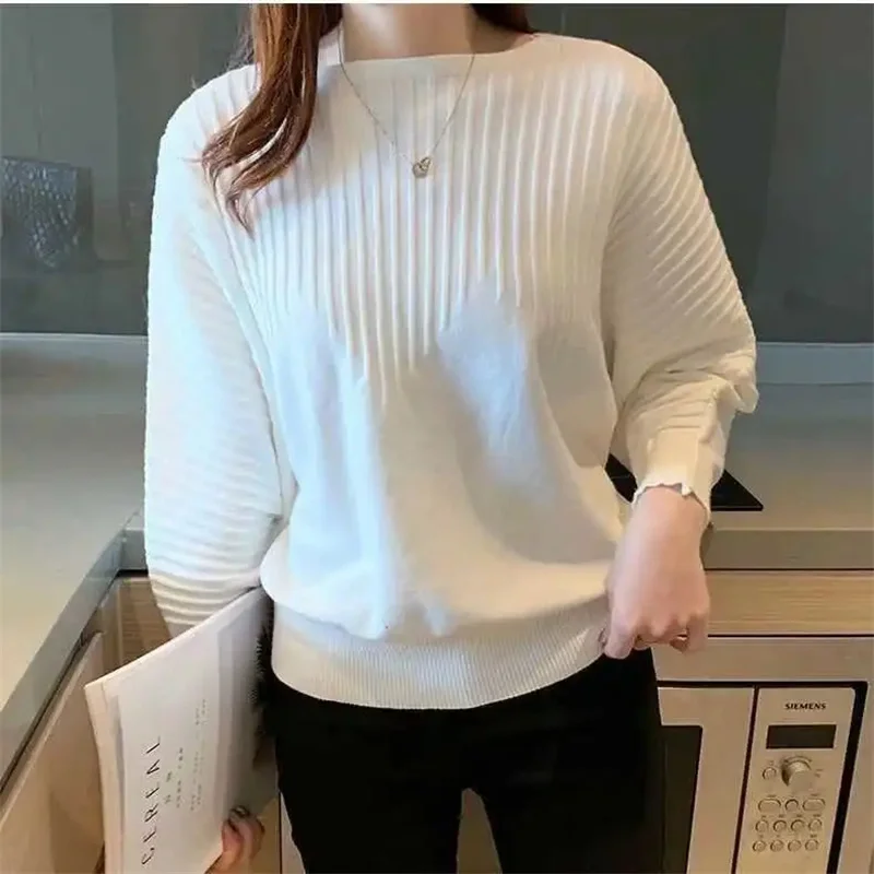 

Sweaters Women Casual O-neck Solid Jumpers Pullovers Spring Autumn Sweater Winter Warm Knitwear Bottoming Shirt 2024 New