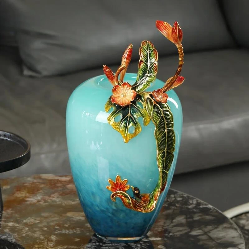 Vaso portafiori soggiorno studio armadietto del vino decorazione della casa