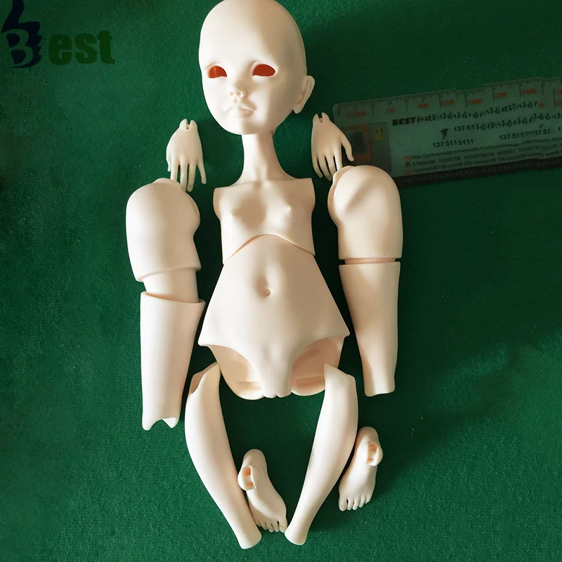 

factory custom bjd Doll Movable Joints OEM vacuum casting parts for Girl toy model