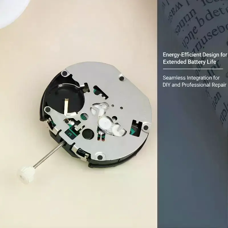 PE50 Quartz Watch Movement - Six-Pin Single Calendar with 2/6/10 Small Seconds, Multi-Function Watch Repair Accessories