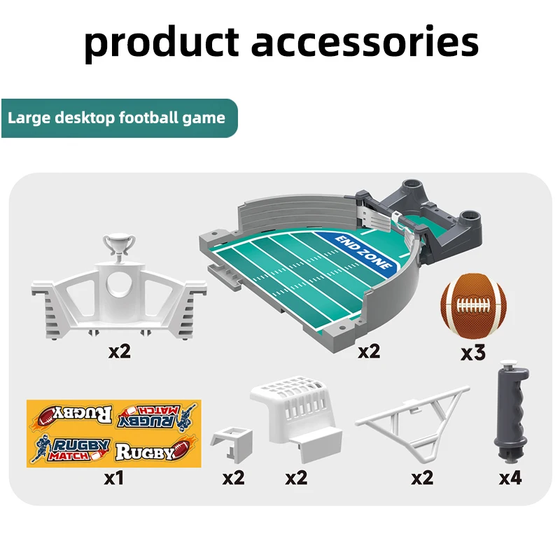 طاولة كرة قدم للأطفال لاعبين طاولة معركة لعبة ألغاز تفاعلية بين الوالدين والطفل، ألعاب طاولة رياضية #4