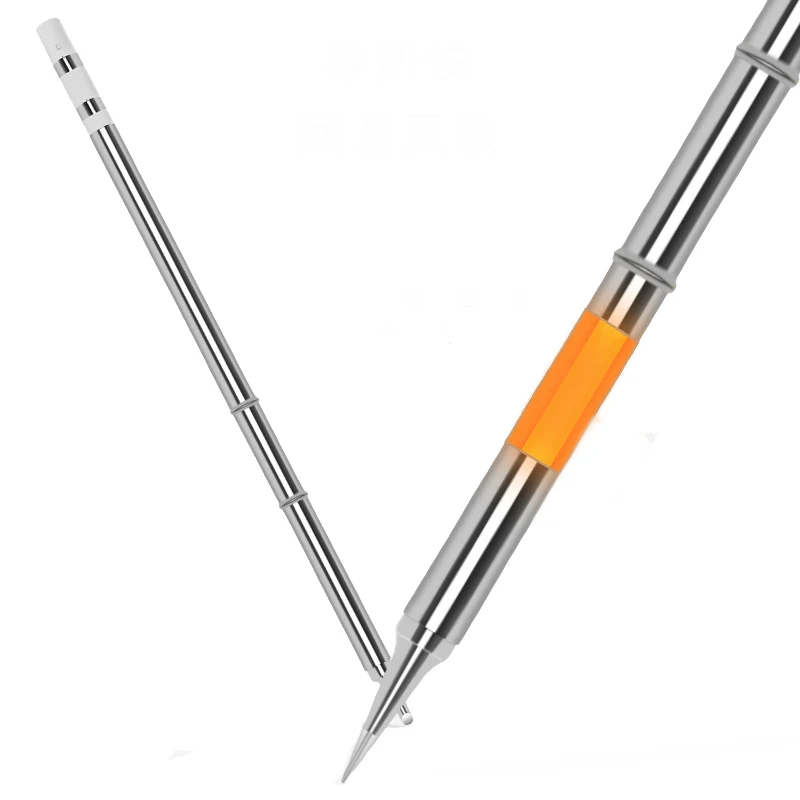 New White Solder T12 Series Soldering Iron Tips For HAKKO T12 Handle LED Vibration Switch Temperature Controller FX951 FX-952