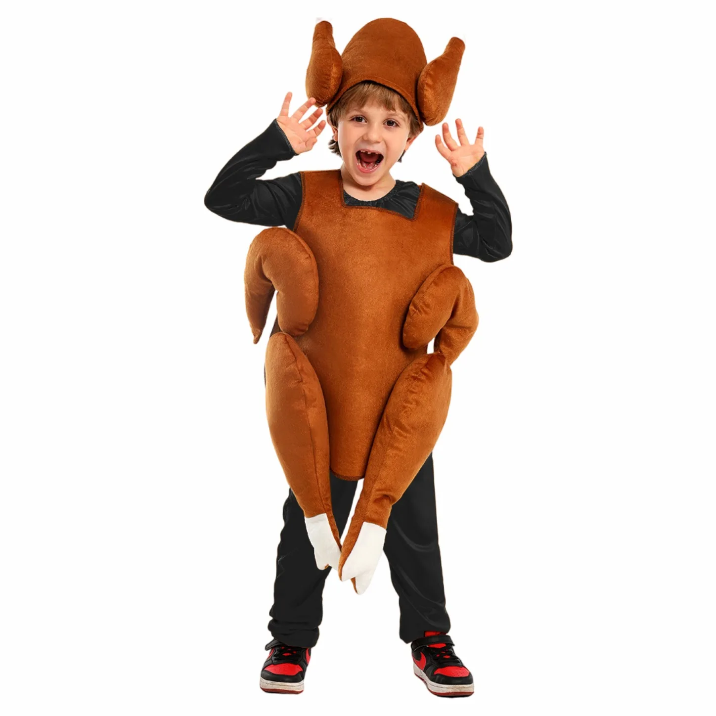 

Cos Roasted Turkey Clothing Thanksgiving Day Playing Costume for Children