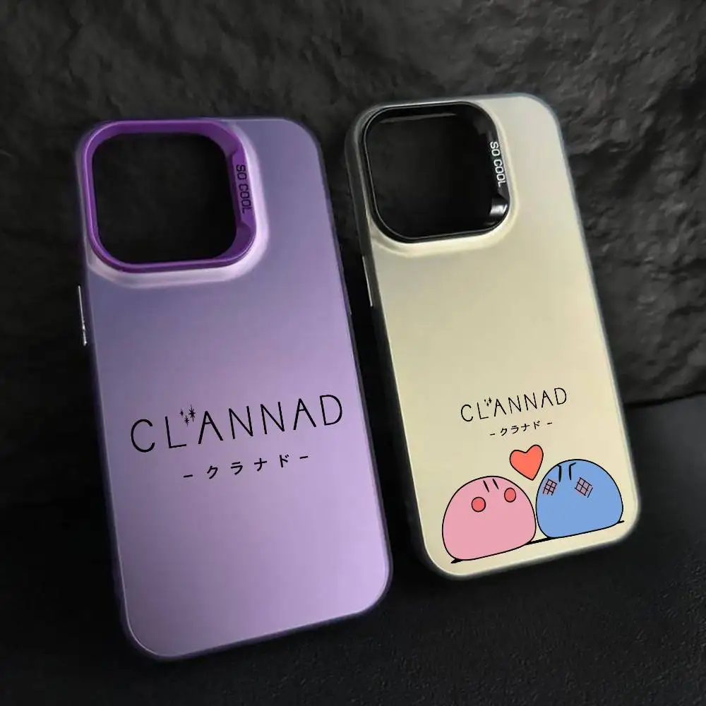 Clannad  Anime  Phone Case For iPhone 17,16,15,14,13,12,11,Mini,Pro,MAX Matte  Shockproof Phone Case