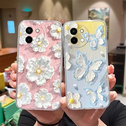 Case For Vivo Y38 5G Colorful Multiple Patterns Transparent Soft TPU Silicone Protective Back Covers Shell For Vivo Y 38 Fundas
