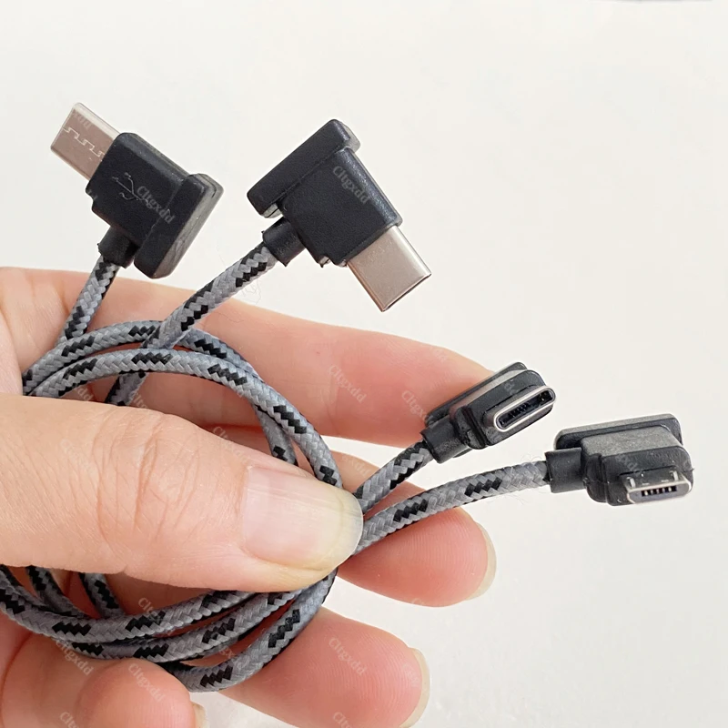 30 cm langes, geflochtenes Nylon-Kabel mit Fernbedienung, Typ-C-Adapterkabel, kompatibel mit Mavic3 AIR2 AIR2S MINI2, Datenkabel für Telefon und Tablet – Detail 13