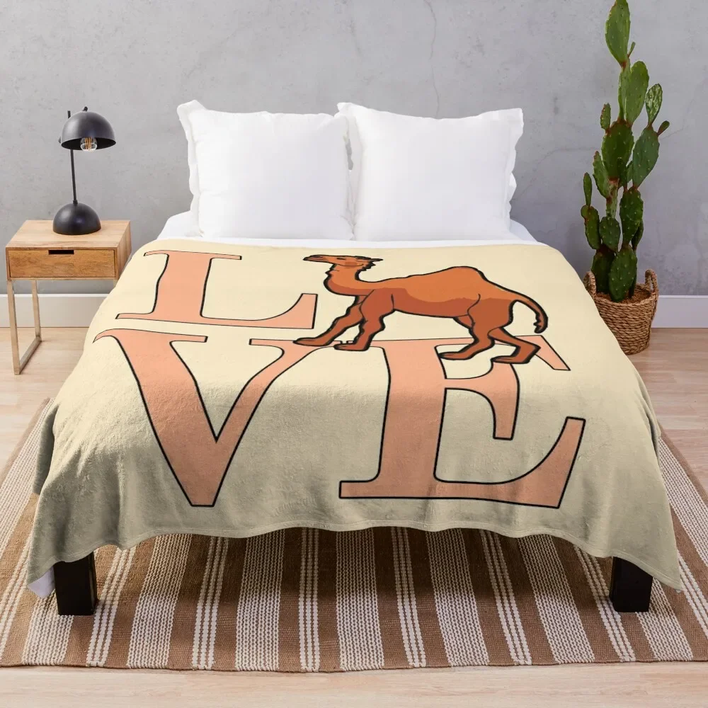 

Love Camel. Throw Blanket christmas decoration Soft Plush Plaid Sofa Quilt Luxury St Blankets