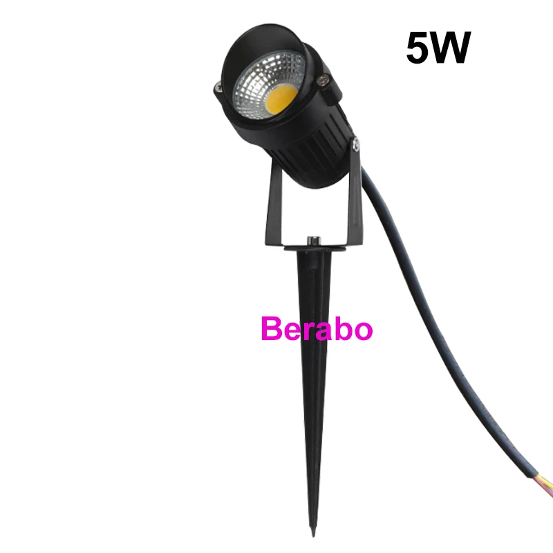 Neue Stil COB Garten Rasen Lampe 230V 220V 110V 12V Outdoor LED Spike-Licht 5W 7W 9W 12W Pfad Landschaft Wasserdicht Spot Lampen – Detail 14