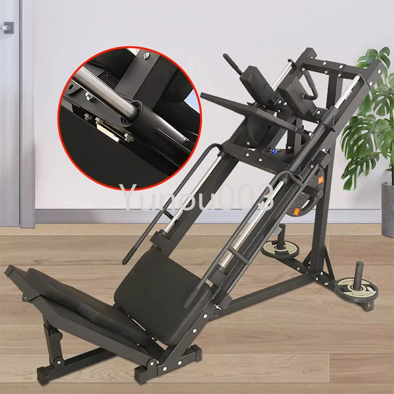 Home Fitness Multi-Functional Thickened Cushion Mute High-Speed Ulley Steel Bearing Squat Machine/Reverse Pedal Machine