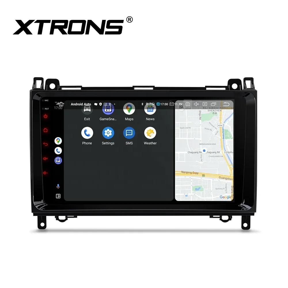 شاشة سيارة XTRONS 9 بوصة 8 + 256G AutoRadio Viano Vito W639 Pantalla Carplay Android Auto 4G مشغل أندرويد للسيارة #1