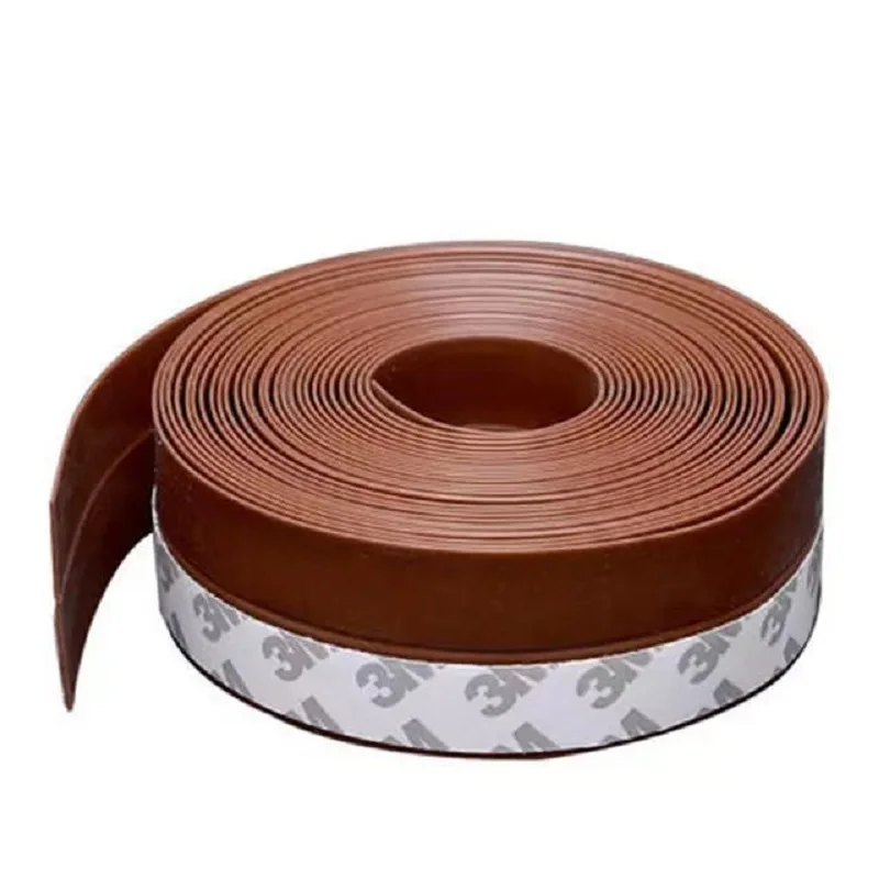 25/35/45 MM Window Seal Strip Silicone Door Rubber Weatherstrip Windproof Self Adhesive Bottom Stopper In Winter