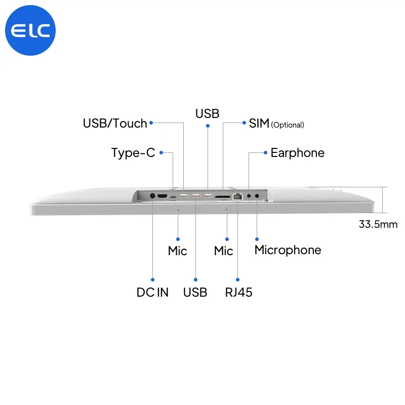

Hot Sale NW2193T Android 12 Rockchip Rk3399 21 Inch Wall Mount Tablet 1920*1080 IPS Touch Screen Android Tablet With RJ45 POE Wi
