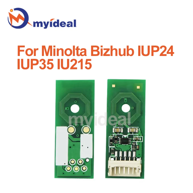 4PCS IUP24 IUP35 IU215 Drum Chip For Konica Minolta Bizhub C3351 C3851 3351 3851 C226 266 BH227 Developing unit reset kits Chips