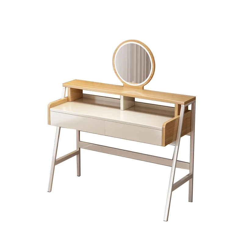 

Dressing Bedroom Modern Simple Makeup Table Small High-end luxury cosmetic mirror dresser