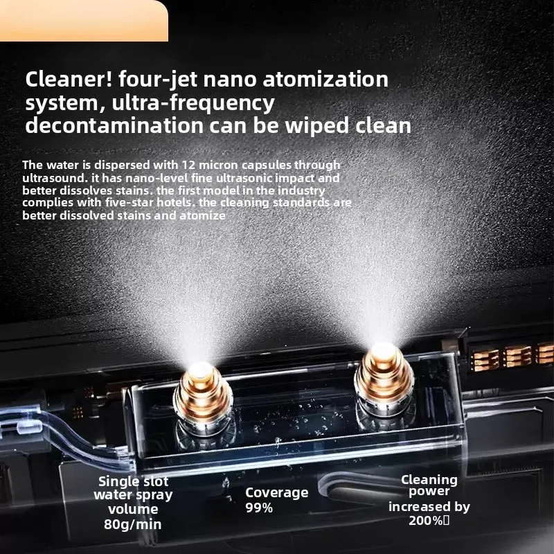 Automatic Window Cleaning Robot Smart Glass Cleaner for High Rise Homes Ultrasonic Cleaner