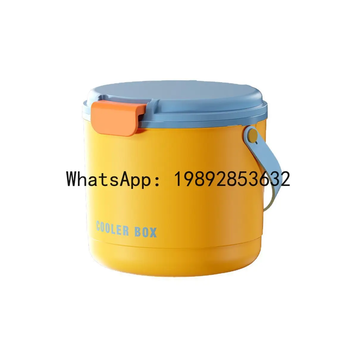 

Household portable ice bucket ice cube storage bucket outdoor camping style portable ice cube insulation bucket
