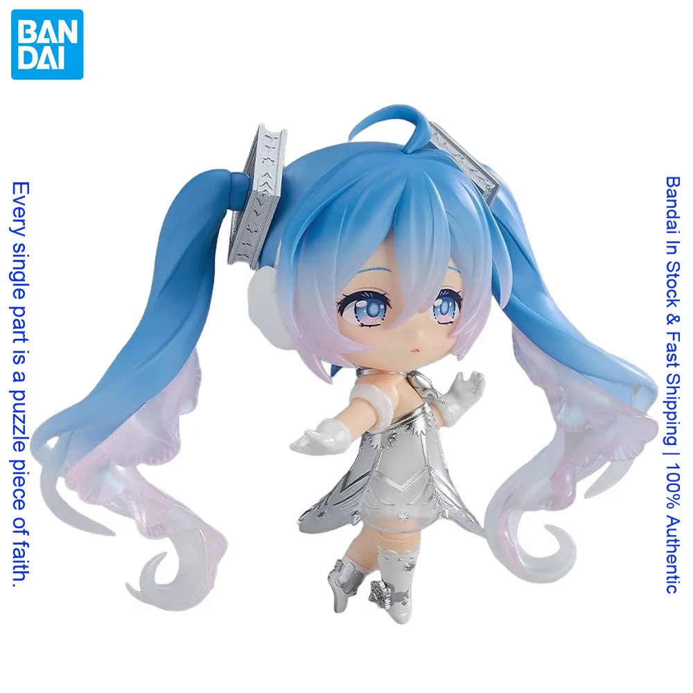 BANDAI rNendoroid # 2878 Hatsune Miku Symphony 2025 Versión Actuación en Sapporo Figura de acción de PVC, modelo auténtico
