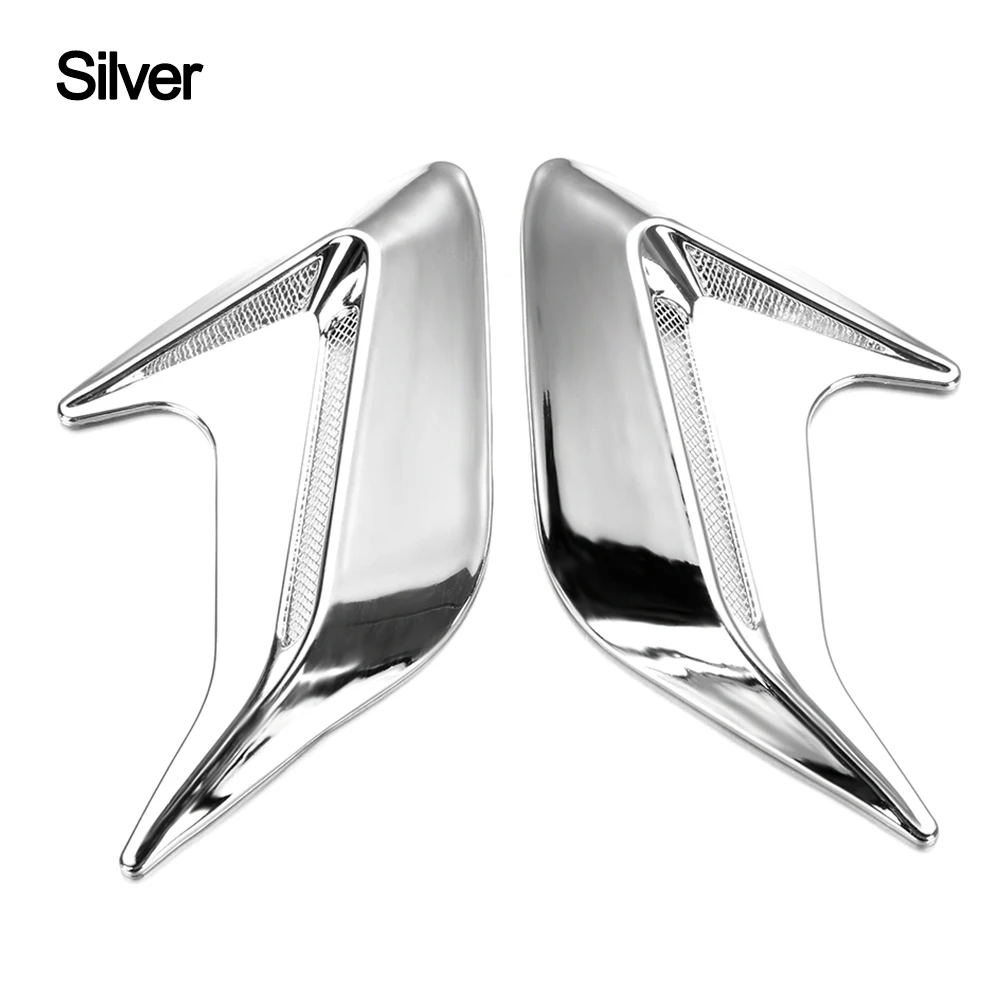 1 pair Modification Air Flow Intake Auto Simulation Car Stickers Side Vent Air Inlet