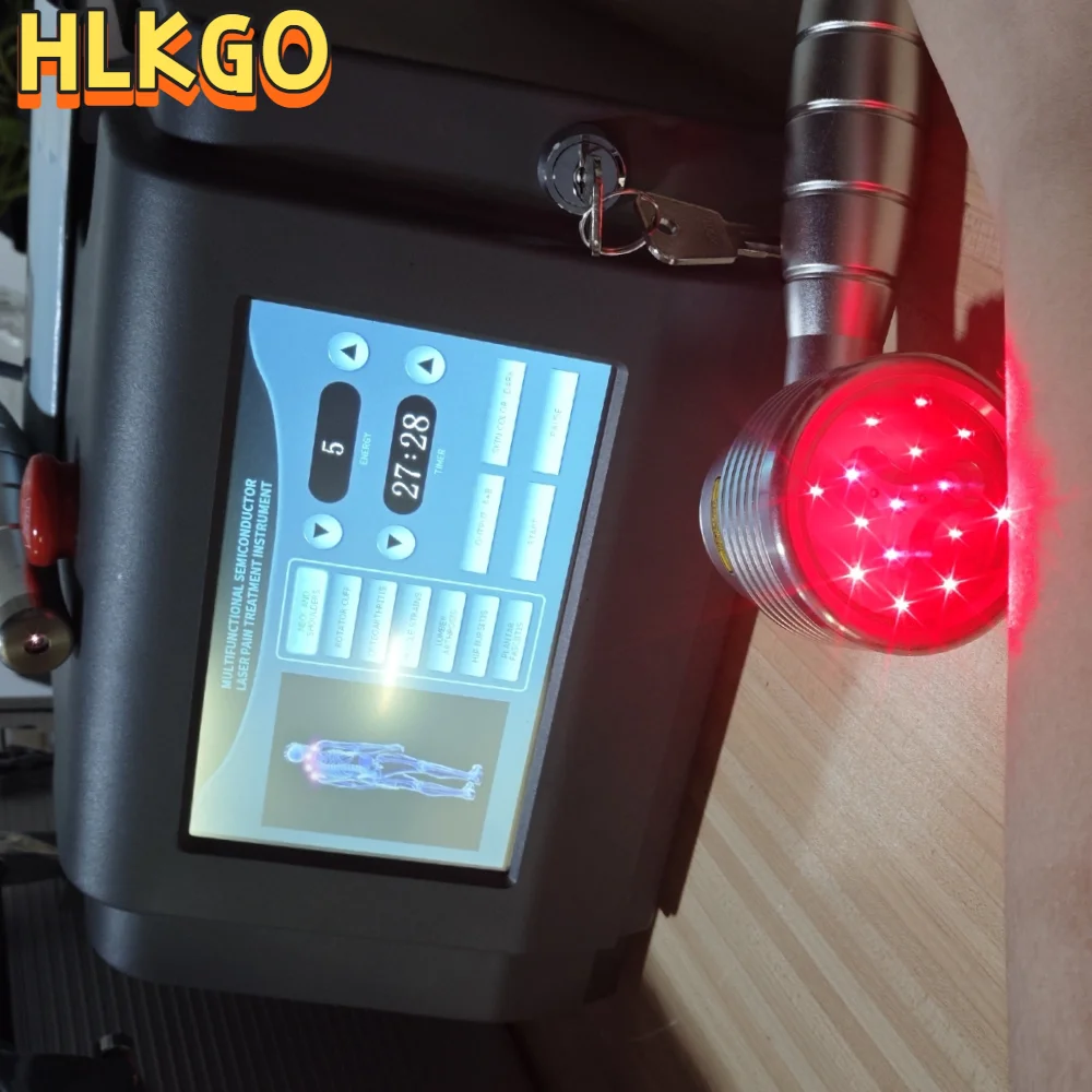 

Аппарат для холодной лазерной терапии 1055 мВт, профессиональный LLLT для глубоких тканей, при артрите, для снятия боли в спине и заживления ран, класс 3B, 650 нм